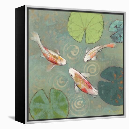 Floating Motion I-Aleah Koury-Framed Stretched Canvas