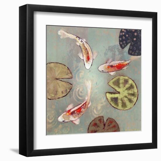 Floating Motion II-Aleah Koury-Framed Art Print