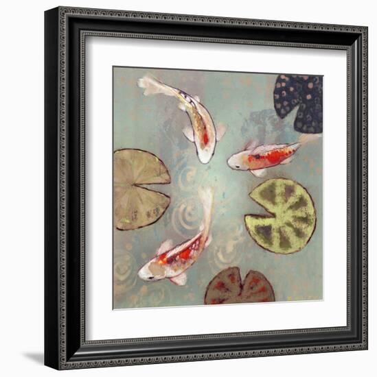 Floating Motion II-Aleah Koury-Framed Art Print