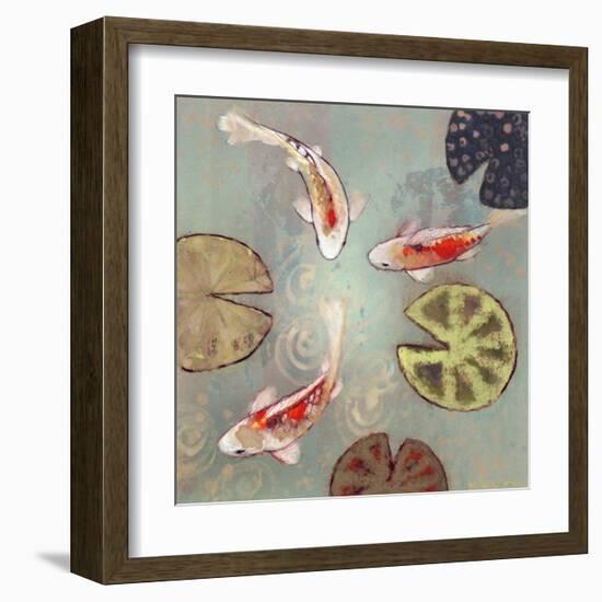 Floating Motion II-Aleah Koury-Framed Art Print