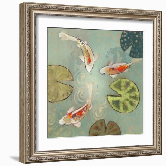 Floating Motion II-Aleah Koury-Framed Art Print