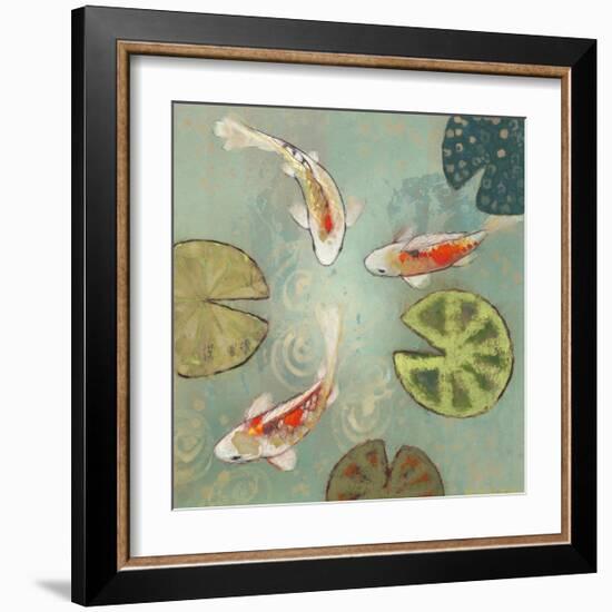 Floating Motion II-Aleah Koury-Framed Art Print