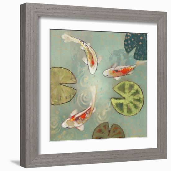 Floating Motion II-Aleah Koury-Framed Art Print