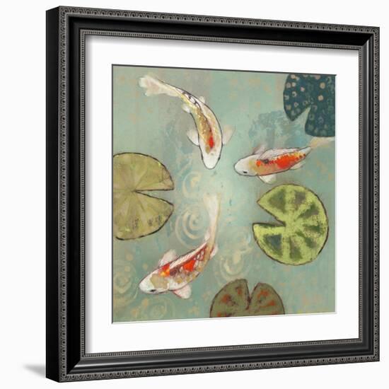 Floating Motion II-Aleah Koury-Framed Art Print