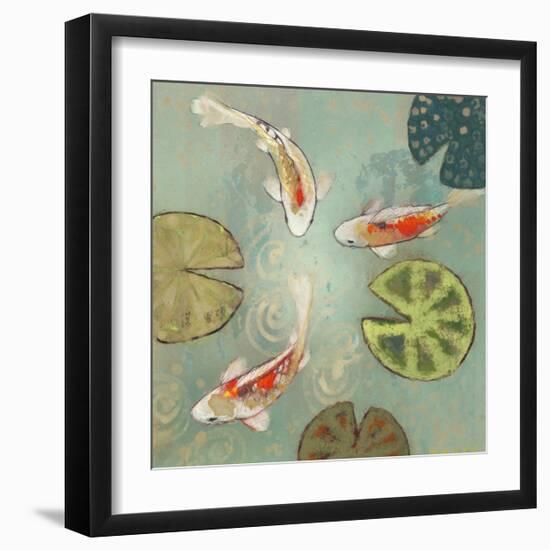 Floating Motion II-Aleah Koury-Framed Art Print