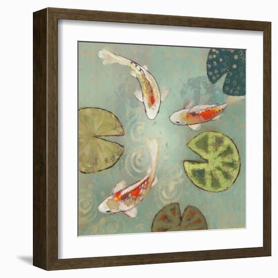 Floating Motion II-Aleah Koury-Framed Art Print