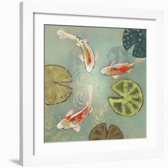 Floating Motion II-Aleah Koury-Framed Art Print