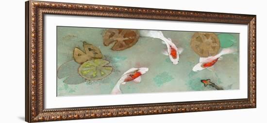 Floating Motion III-Aleah Koury-Framed Art Print