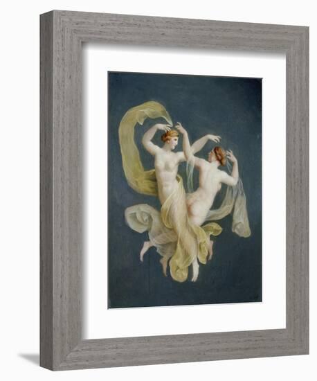 Floating Nymphs-Johann Heinrich Wilhelm Tischbein-Framed Giclee Print