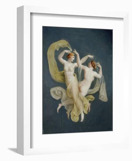 Floating Nymphs-Johann Heinrich Wilhelm Tischbein-Framed Giclee Print