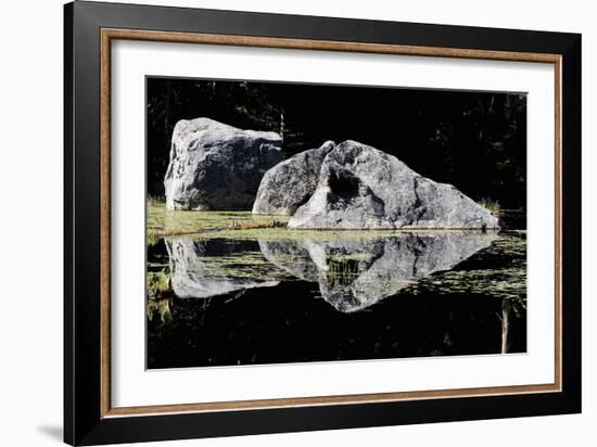 Floating Reflection-Mike Toy-Framed Giclee Print