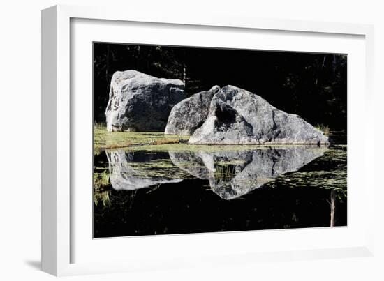 Floating Reflection-Mike Toy-Framed Giclee Print