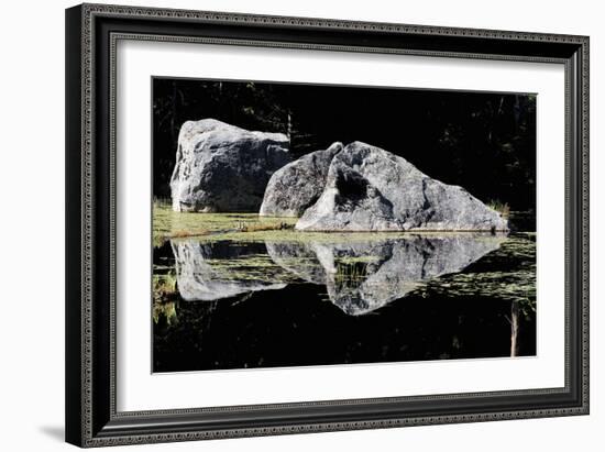 Floating Reflection-Mike Toy-Framed Giclee Print