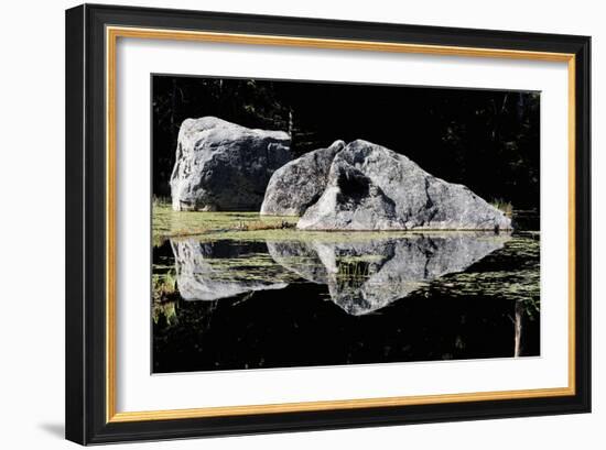 Floating Reflection-Mike Toy-Framed Giclee Print