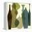 Floating Vases III-Mary Calkins-Framed Premier Image Canvas