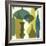 Floating Vases IV-Mary Calkins-Framed Giclee Print