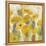 Floating Yellow Flowers V-Silvia Vassileva-Framed Stretched Canvas