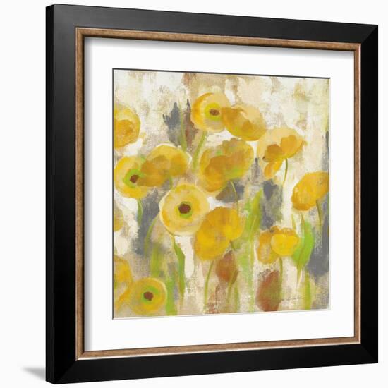 Floating Yellow Flowers V-Silvia Vassileva-Framed Art Print