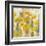 Floating Yellow Flowers V-Silvia Vassileva-Framed Art Print