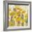 Floating Yellow Flowers V-Silvia Vassileva-Framed Art Print