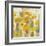 Floating Yellow Flowers V-Silvia Vassileva-Framed Art Print