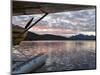 Floatplane, Takahula Lake, Alaska, USA-Hugh Rose-Mounted Photographic Print