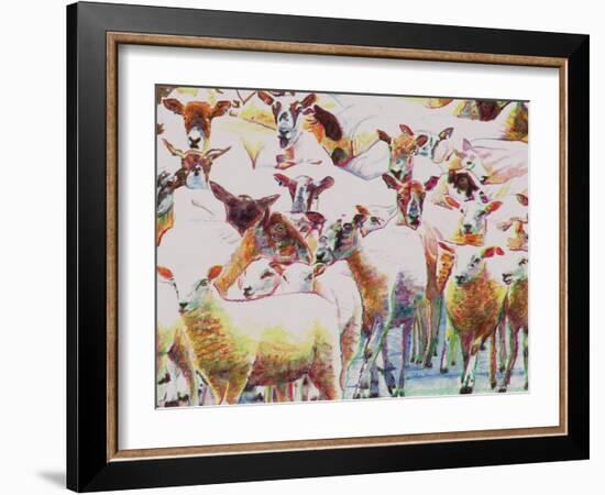 Flock, 2011,-Helen White-Framed Giclee Print