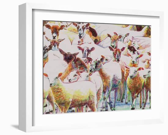 Flock, 2011,-Helen White-Framed Giclee Print