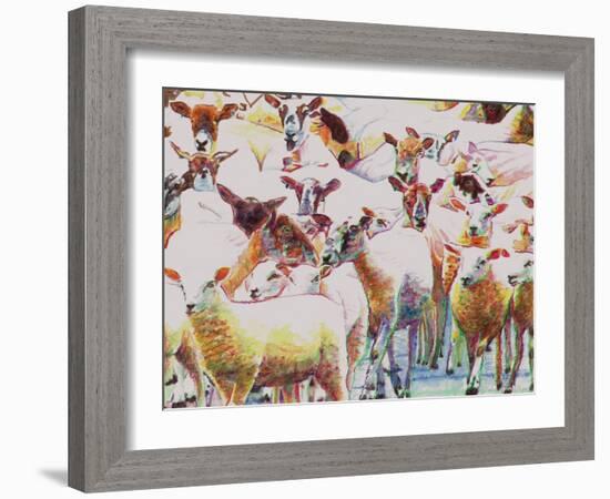 Flock, 2011-Helen White-Framed Giclee Print