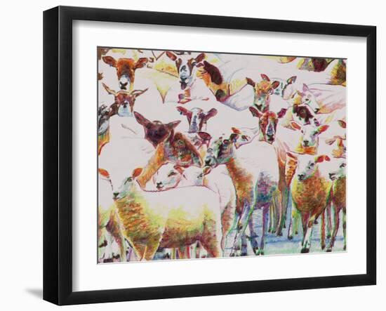 Flock, 2011-Helen White-Framed Giclee Print