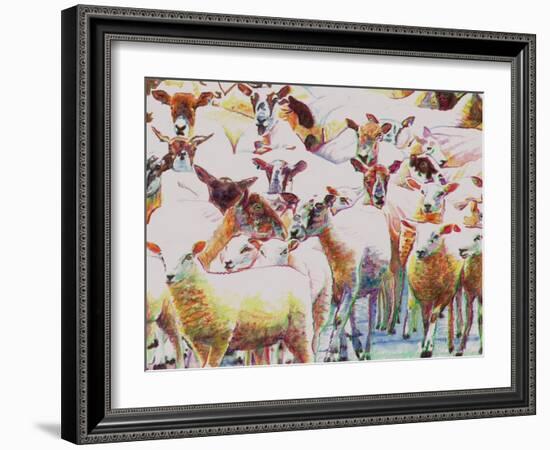 Flock, 2011-Helen White-Framed Giclee Print