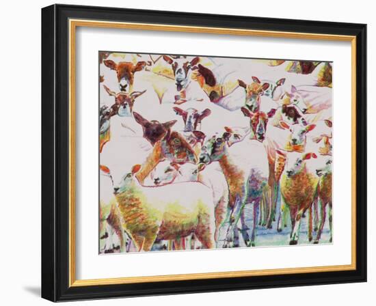 Flock, 2011-Helen White-Framed Giclee Print