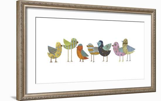 Flock No. 1-John Golden-Framed Giclee Print