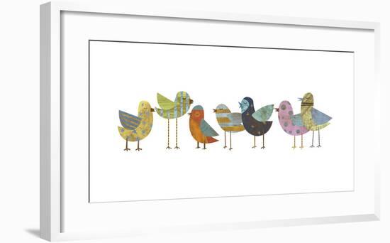 Flock No. 1-John Golden-Framed Giclee Print
