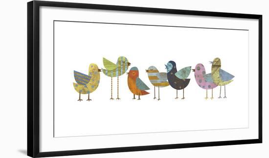 Flock No. 1-John Golden-Framed Giclee Print