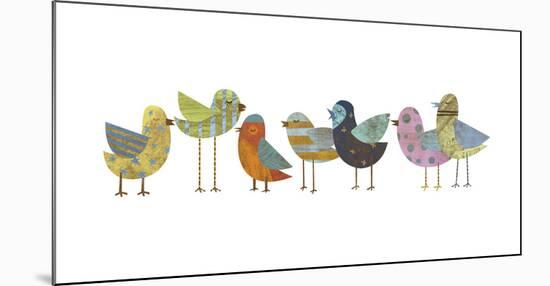 Flock No. 1-John Golden-Mounted Giclee Print