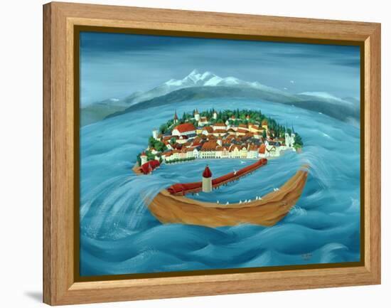 Flood, 1999-Magdolna Ban-Framed Premier Image Canvas