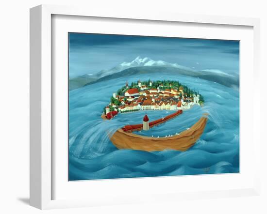 Flood, 1999-Magdolna Ban-Framed Giclee Print