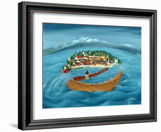 Flood, 1999-Magdolna Ban-Framed Giclee Print