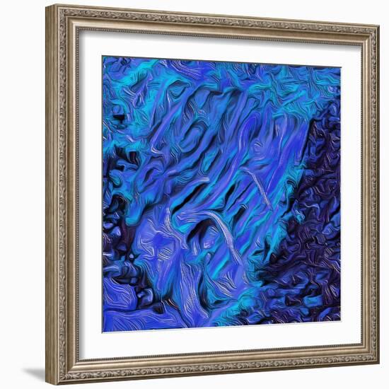 Flood, 2021 (digital)-Scott J. Davis-Framed Giclee Print