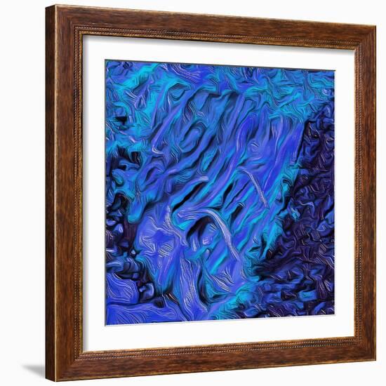 Flood, 2021 (digital)-Scott J. Davis-Framed Giclee Print