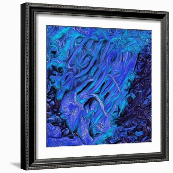 Flood, 2021 (digital)-Scott J. Davis-Framed Giclee Print