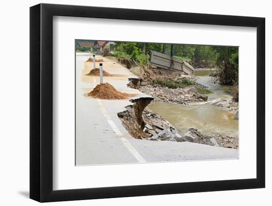 Flood Damage-Baloncici-Framed Photographic Print