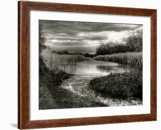 Flood Lines-Stephen Arens-Framed Photographic Print