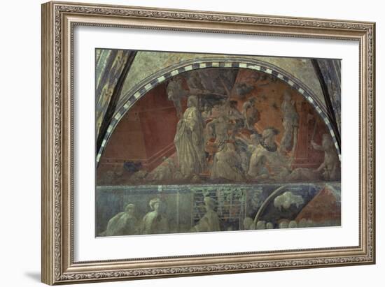 Flood Waters and Receding Water-Paolo Uccello-Framed Giclee Print