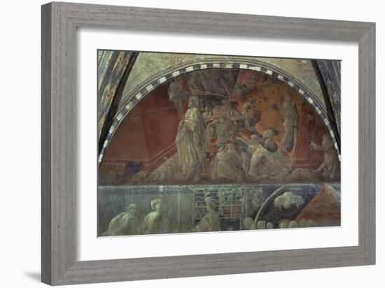 Flood Waters and Receding Water-Paolo Uccello-Framed Giclee Print