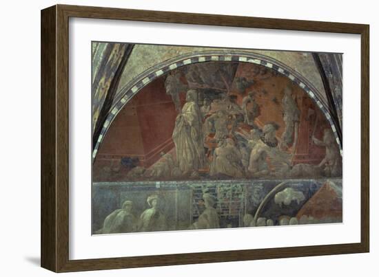 Flood Waters and Receding Water-Paolo Uccello-Framed Giclee Print