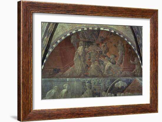 Flood Waters and Receding Water-Paolo Uccello-Framed Giclee Print