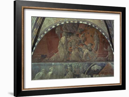 Flood Waters and Receding Water-Paolo Uccello-Framed Giclee Print