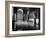 Flooded Museum, Accademia, Michelangelo's, "David" in Rear-null-Framed Photographic Print